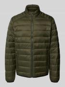 Jack & Jones Steppjacke mit Reißverschluss Modell 'BRADLEY' in Oliv, G...