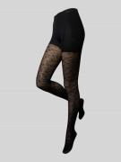MAGIC Bodyfashion Strumpfhose in semitransparentem Design in Black, Gr...