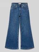 Only Wide Leg Jeans aus Baumwoll-Mix Modell 'CALIFORNIA' in Blau, Größ...