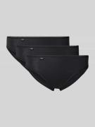Sloggi Slip mit Label-Detail im 3er-Pack in Black, Größe 40