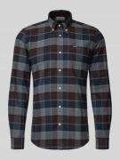 Barbour Tailored Fit Freizeithemd aus reiner Baumwolle in Dunkelbraun,...