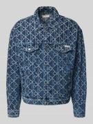 Calvin Klein Jeans Jeansjacke mit Brusttaschen und Label-Detail in Jea...