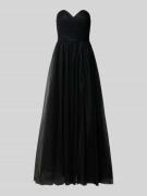 Mascara Abendkleid aus Glitzer-Mesh in Black, Größe 34
