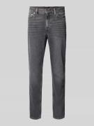 Tommy Hilfiger Straight Fit Jeans aus reiner Baumwolle in Mittelgrau, ...