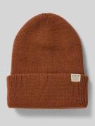 Barts Mütze mit Umschlag und Label-Detail Modell 'KINABALU' in Mittelb...