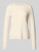 Christian Berg Woman Strickpullover aus reinem Kaschmir in Offwhite, G...