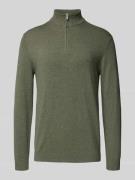 Only & Sons Regular Fit Troyer aus Baumwoll-Viskose-Mix Modell 'LOUI' ...