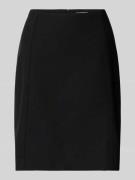 Christian Berg Woman Knielanger Rock mit Nahtreißverschluss in Black, ...