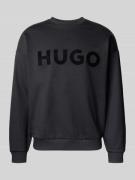 HUGO Comfort Fit Sweatshirt aus reiner Baumwolle Modell 'DINEX' in Bla...
