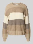 Only Loose Fit Strickpullover aus Viskose-Mix Modell 'ATIA' in Beige M...