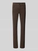 Angels Slim Fit Jeans im 5-Pocket-Design Modell 'CICI' in Schoko, Größ...