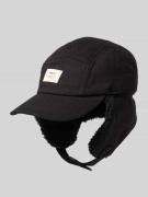 Barts Base Cap mit Logo-Patch Modell 'Hafnar' in BLACK, Größe 1