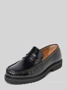 SELECTED HOMME Loafer aus echtem Leder in Black, Größe 43