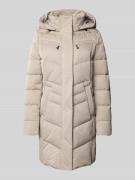 Gil Bret Steppmantel mit Kapuze in Sand, Größe 36