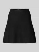 Only Ausgestellter Mini-Rock in Ripp-Optik Modell 'COCO' in Black, Grö...