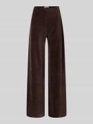 Raffaello Rossi Wide Leg Cordhose Modell 'ELAINE' in Mittelbraun, Größ...