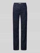 MAC Jeans mit 5-Pocket-Design Modell 'LAURA' in Dunkelblau, Größe 34