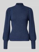 Only Regular Fit Strickpullover aus Viskose-Mix Modell 'KATIA' in Mari...