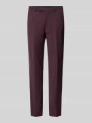 Pierre Cardin Anzughose aus Schurwoll-Mix Modell 'Ryan' in Bordeaux, G...