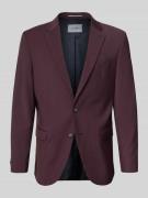Pierre Cardin 2-Knopf-Sakko mit Reverskragen in Bordeaux, Größe 26