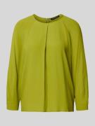 Luisa Cerano Blusenshirt mit Seiden-Anteil in Neon Gruen, Größe 34