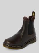 Dr. Martens Chelsea Boots mit Label-Detail in Taupe, Größe 36