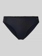 Skiny Slim Fit Bikini Brief mit Logo-Print Modell 'Element' in Black, ...