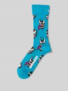 Happy Socks Regular Fit Socken mit Logo-Print Modell 'Venom' in Royal,...