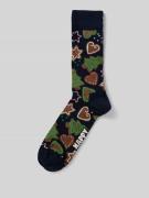 Happy Socks Socken mit Logo-Stitching Modell 'Gingerbread Cookies' in ...