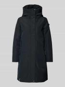 khujo Mantel mit Kapuze Modell 'Nellen' in Anthrazit, Größe M