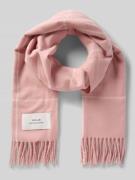 OPUS Schal mit Label-Detail Modell 'Avidane' in Hellrosa, Größe 1