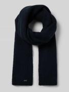 Tom Tailor Schal mit Baumwoll-Anteil in Marine, Größe 1