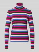 Christian Berg Woman Regular Fit Rollkragenpullover aus Viskose-Mix in...