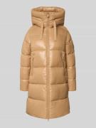 SAVE THE DUCK Steppmantel mit Kapuze Modell 'BELLA' in Camel, Größe S