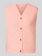 Marc O'Polo Denim Regular Fit Strickweste aus Woll-Mix in Rose, Größe ...