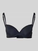 Skiny BH mit Label-Print in Black, Größe 75A
