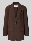 Only Relaxed Fit Longblazer mit 1-Knopf-Verschluss Modell 'LINDA-RAVEN...