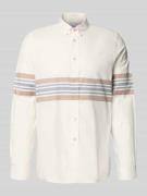 PAUL SMITH Regular Fit Freizeithemd mit Button-Down-Kragen in Weiss, G...