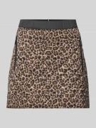 Marc Cain Minirock mit elastischem Bund in Camel, Größe 38