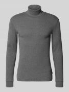 Marc O'Polo Regular Fit Langarmshirt aus reiner Baumwolle in Anthrazit...