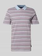 PAUL SMITH Poloshirt mit kurzer Knopfleiste in Pink, Größe L