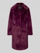Frieda & Freddies Mantel mit Reverskragen in Lila, Größe 34