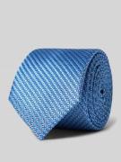 Willen Seidenkrawatte in klassischer Form in Jeansblau, Größe 1