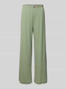 TOMMY HILFIGER Wide Leg Pyjama-Hose aus Baumwoll-Mix in Hellgruen, Grö...