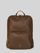BOGNER Rucksack mit Logo-Applikation Modell 'Maxi' in Dunkelbraun, Grö...