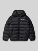 CHAMPION Regular Fit Steppjacke mit Logo-Print Modell 'Outdoor' in Bla...