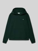 Lacoste Regular Fit Hoodie aus Baumwoll-Mix Modell 'CORE' in Dunkelgru...