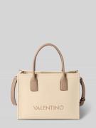 VALENTINO BAGS Handtasche in Two-Tone-Machart Modell 'WILK' in Ecru, G...