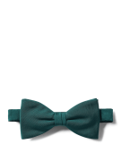 Blick Fliege aus reiner Seide in Gruen, Größe 1