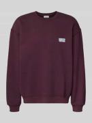 American Vintage Sweatshirt mit Label-Stitching Modell 'PLIZZY' in Bor...